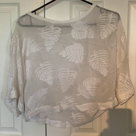 Aritzia Wilfred | Blayze T-Shirt in Lilac Leaf - Picture 2 of 6